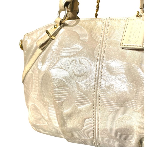 Coach RARE Special Edition Sophia Madison Embellished Leather Op Art 15922 - Picture 8 of 11